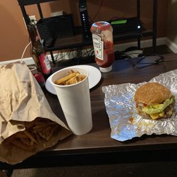 My order at home.