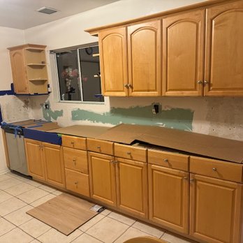 Stone Creation - During demo - Countertop Installation Near Me - Irvine, California Stone Creation - During demo - Countertop Installation Near Me - Irvine, California