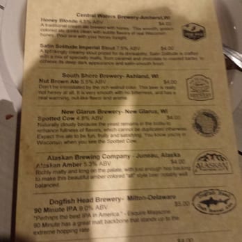 Christianos Pizza - The new craft beer menu. Well done, Christianos, well done. - Pizza Near Me - Green Lake, Wisconsin Christianos Pizza - The new craft beer menu. Well done, Christianos, well done. - Pizza Near Me - Green Lake, Wisconsin