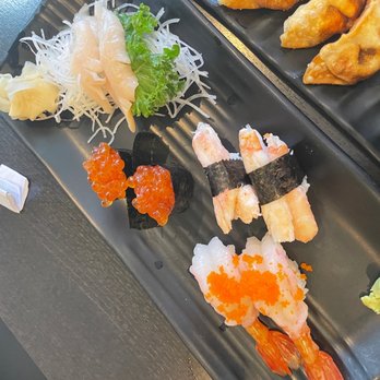 Wasabi Bistro - Mirugai Nigiri, Ikura Nigiri, Kani Nigiri, Amaebi Nigiri - Japanese Near Me - Livermore, California Wasabi Bistro - Mirugai Nigiri, Ikura Nigiri, Kani Nigiri, Amaebi Nigiri - Japanese Near Me - Livermore, California