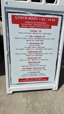 Menu photo 4 Que Onda - Matthews Matthews, NC