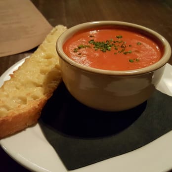 Crush & Brew - Tomato basil soup. Some of the best I've had. - New American Near Me - Temecula, California