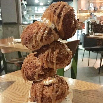 Trust - Caramel apple profiteroles - New American Near Me - San Diego, California Trust - Caramel apple profiteroles - New American Near Me - San Diego, California