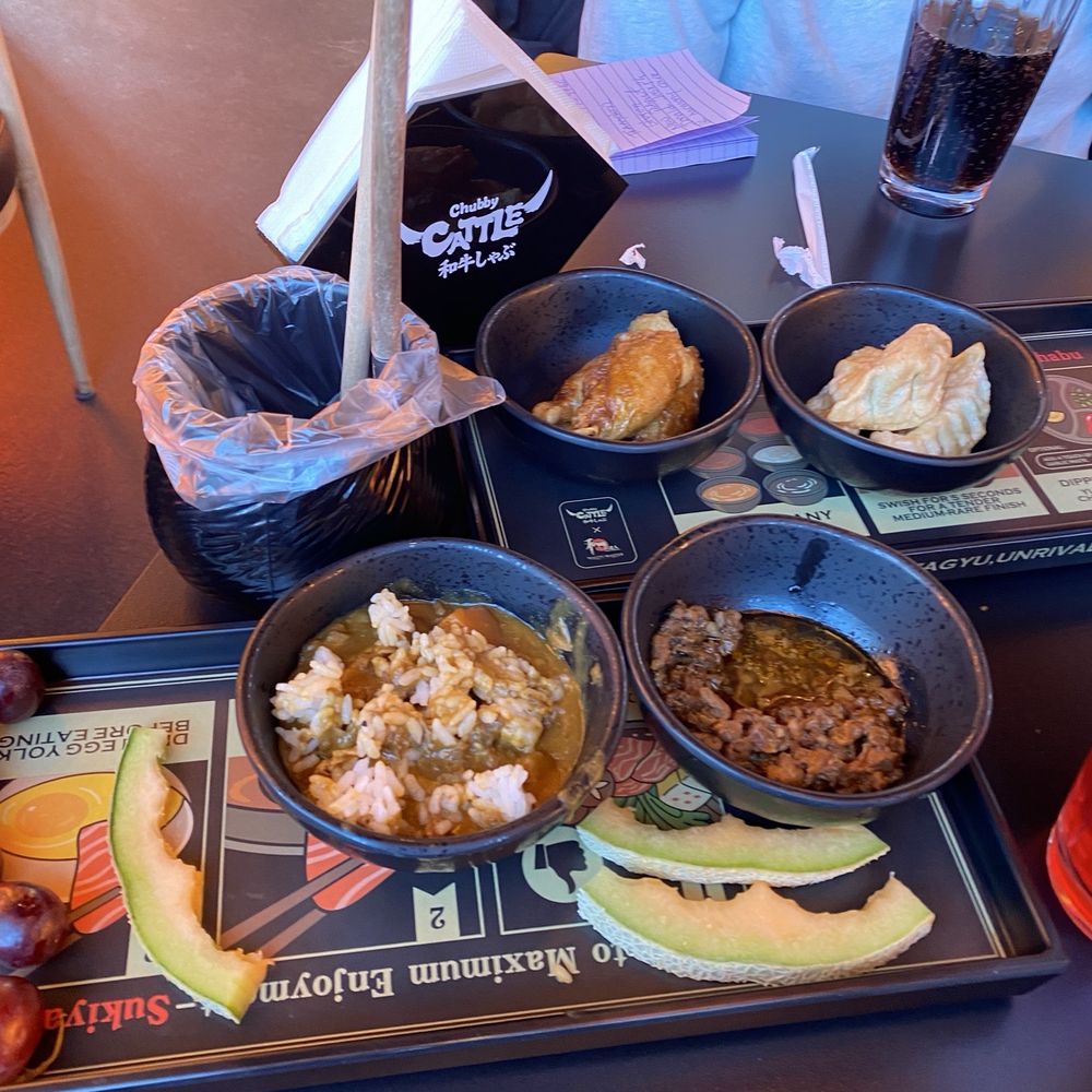 Chubby Cattle - Beef curry,waygu beef and pork goyzas - Hot Pot Near Me - Novi, Michigan Chubby Cattle - Beef curry,waygu beef and pork goyzas - Hot Pot Near Me - Novi, Michigan