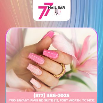 77 Nail Bar - Express your unique style with our stunning nail polish collection, adding a pop of color and glamour to your every look! - Waxing Near Me - Forth Worth, Texas 77 Nail Bar - Express your unique style with our stunning nail polish collection, adding a pop of color and glamour to your every look! - Waxing Near Me - Forth Worth, Texas
