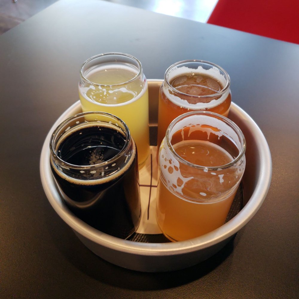 Steady Brewing - Sampler, before the full pour! - Breweries Near Me - Long Beach, California Steady Brewing - Sampler, before the full pour! - Breweries Near Me - Long Beach, California