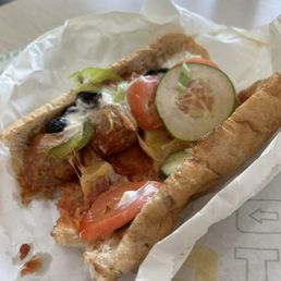 Six inch Meatball sub sandwich Six inch Meatball sub sandwich