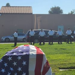 American Legion Post No 650 - Funeral service for George Eisenauer, member of American Legion Post 650.