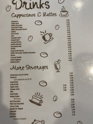 Menu photo 1 Cafe Cappuccino Waco, TX