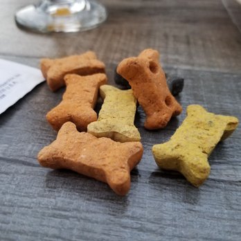 Fieldwork - dog biscuits and a glass of wine - Salad Near Me - Corte Madera, California Fieldwork - dog biscuits and a glass of wine - Salad Near Me - Corte Madera, California