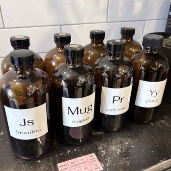 Indiehouse - The different oils used to create your fragrance. - Perfume Near Me - Alpharetta, Georgia