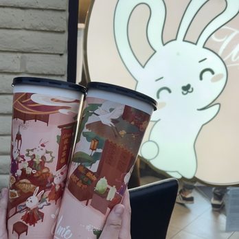 Ume Tea - Ume Bunny Surprise Milk Tea - Coffee & Tea Near Me - Cupertino, California