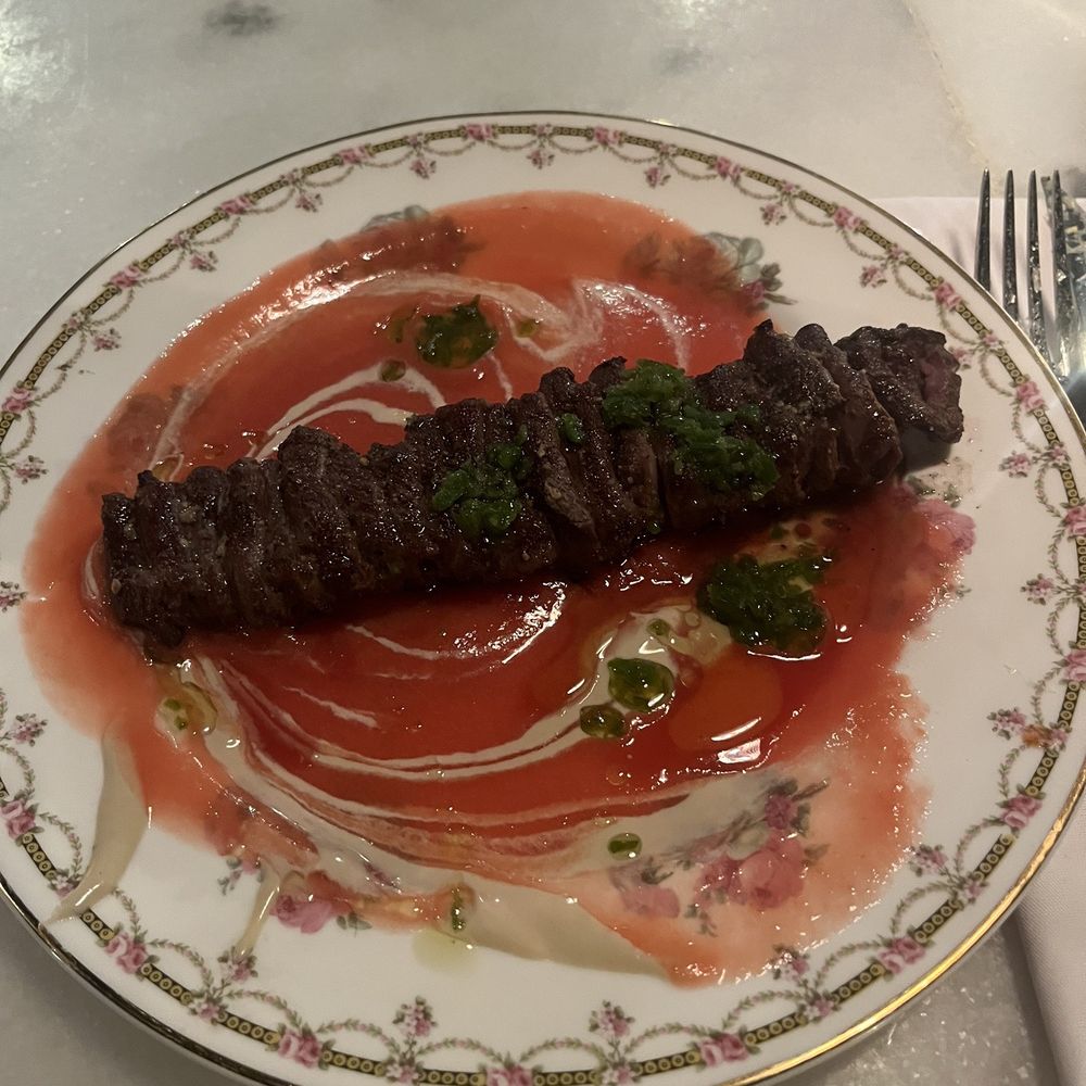 Shmoné - 76 layer kebab - their signature entree - Mediterranean Near Me - New York, New York