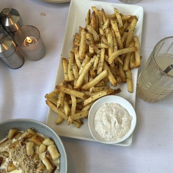 Cafe Navarre - Truffle Fries Side  Gnocchi Filet Mignon - Italian Near Me - South Bend, Indiana
