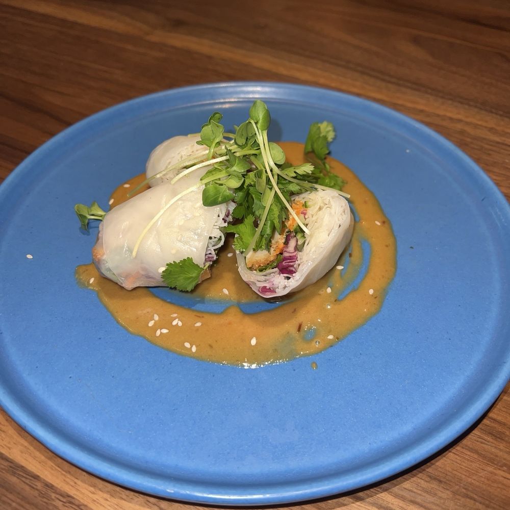 Besos - CRISPY CHICKEN SUMMER ROLL - Breakfast & Brunch Near Me - Birmingham, Michigan Besos - CRISPY CHICKEN SUMMER ROLL - Breakfast & Brunch Near Me - Birmingham, Michigan