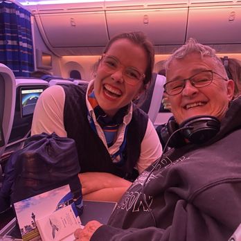 KLM Royal Dutch Airlines - Our lovely Merel, the flight attendant, was the BEST! - Airlines Near Me - Amstelveen, New Hampshire