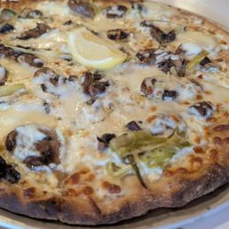 Yeah Yeah’s Pizza - The White (on GF crust) - food, pizza - Pizza Near Me - Halifax, Nova Scotia