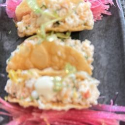 Lobster taquitos