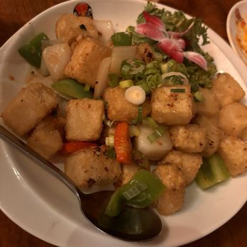 Chiho Bistro - Crispy Salt and Pepper Tofu - Noodles Near Me - Seattle, Washington Chiho Bistro - Crispy Salt and Pepper Tofu - Noodles Near Me - Seattle, Washington