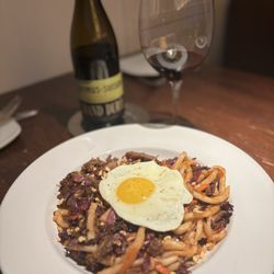Chophouse of Chapin - Stir Fry Duck Confit. Absolutely delicious. Like eat it 3 times in a row delicious.