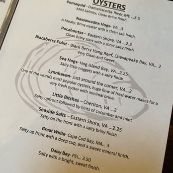 The Atlantic - Oysters. - Seafood Near Me - Virginia Beach, Virginia The Atlantic - Oysters. - Seafood Near Me - Virginia Beach, Virginia