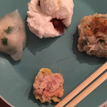 MingHin Cuisine - Thick, wiry hair in the shu mai - Dim Sum Near Me - Chicago, Illinois