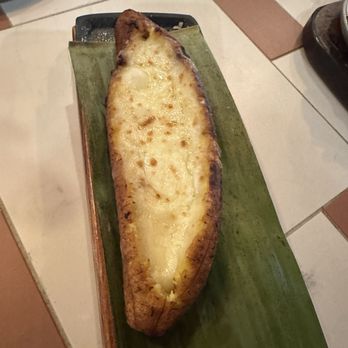 Salento Colombian Steakhouse - Baked Plantain with Cheese - Steakhouses Near Me - St. Augustine, Florida Salento Colombian Steakhouse - Baked Plantain with Cheese - Steakhouses Near Me - St. Augustine, Florida