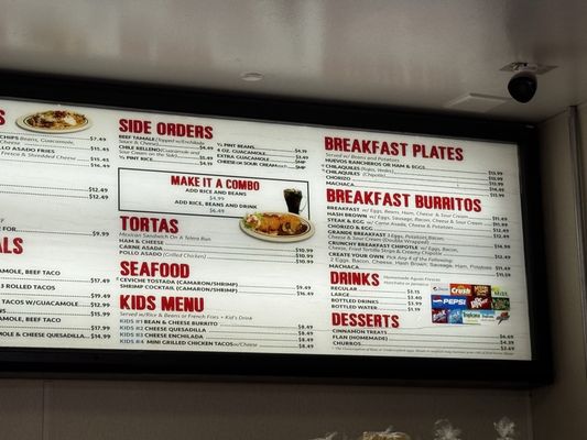 Menu photo 1 Senor Taco Tempe, AZ Menu photo 1 Senor Taco Tempe, AZ