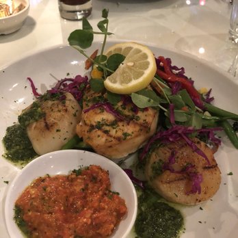 Cafe Roka - Outstanding scallops and sea bass. No chewing necessary as the melted in my mouth - New American Near Me - Bisbee, Arizona Cafe Roka - Outstanding scallops and sea bass. No chewing necessary as the melted in my mouth - New American Near Me - Bisbee, Arizona