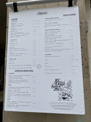 DOSE - Coffee Dealer • MOUFFETARD. by null