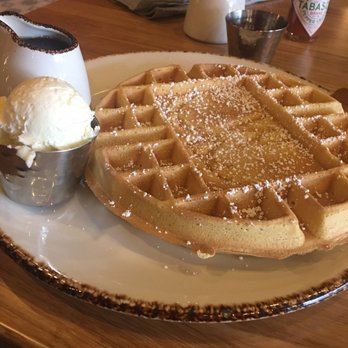 Good Times Cafe - Waffle was really good! - American Near Me - Cabazon, California