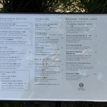 Chafinity Tea House - menu - Coffee & Tea Near Me - Costa Mesa, California