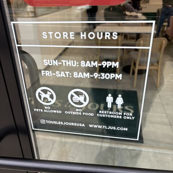 Tous Les Jours - Hours of operation - Bakeries Near Me - Pittsburgh, Pennsylvania Tous Les Jours - Hours of operation - Bakeries Near Me - Pittsburgh, Pennsylvania