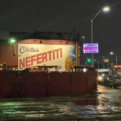 Chita's Nefertiti Bar - Outside, small private parking lot