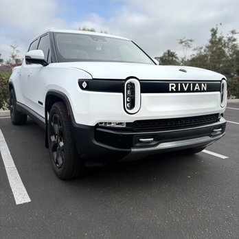 Autoshield - Rivian PPF White Satin Finish w/ vinyl Rivian Letter Wrap - Auto Customization Near Me - San Diego, California