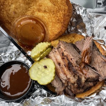 Stack City BBQ & Beer - Look closer dry ass beef sandwich. - Barbeque Near Me - Austin, Texas Stack City BBQ & Beer - Look closer dry ass beef sandwich. - Barbeque Near Me - Austin, Texas