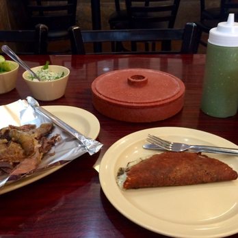 Aqui Es Texcoco - lamb barbacoa plate and huitlacoche quesataco - Mexican Near Me - Chula Vista, California