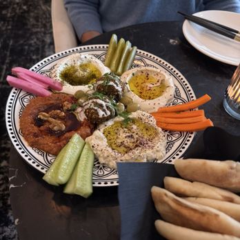Falasteen - Mezze platter - Middle Eastern Near Me - San Francisco, California