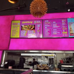 Here's a menu