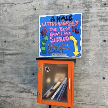 A Hole Coffee - Little Free Library. - Food Trucks Near Me - Austin, Texas