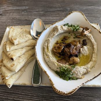Zoya - Truffle hummus - Mediterranean Near Me - San Diego, California Zoya - Truffle hummus - Mediterranean Near Me - San Diego, California
