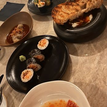 Shiso - Tuna crudo, stracciatella with sourdough bread, hand rolls, duck dumplings - Cocktail Bars Near Me - Miami, Florida