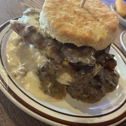 The Sausage, Egg, and Cheese Biscuit & Coffee The Sausage, Egg, and Cheese Biscuit & Coffee