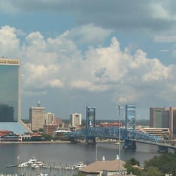 Baptist Neurology - Gorgeous view of downtown Jacksonville from the waiting room.  Pretty nice shot considering it was from my phone.
