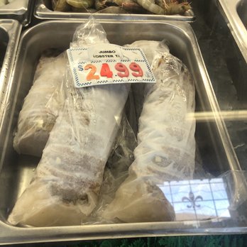 Soultran's Seafood - Jumbo lobster tails in front, prawns in back. - Seafood Markets Near Me - Vallejo, California Soultran's Seafood - Jumbo lobster tails in front, prawns in back. - Seafood Markets Near Me - Vallejo, California