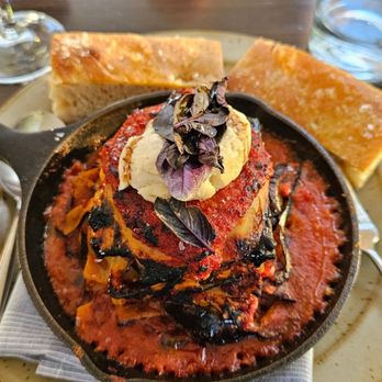 Little Saint - Eggplant lasagna - Vegan Near Me - Healdsburg, California Little Saint - Eggplant lasagna - Vegan Near Me - Healdsburg, California