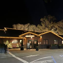 Exterior outside entrance of Winter Lodge - Palo Alto, California Exterior outside entrance of Winter Lodge - Palo Alto, California