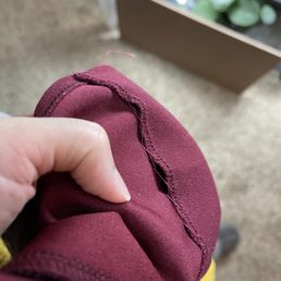 Loose hem job :( Loose hem job :(