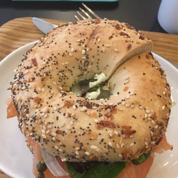 Ogawa Coffee - Lox Bagel is tasty! - Coffee & Tea Near Me - Boston, Massachusetts