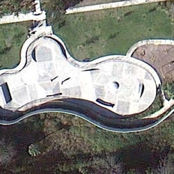 Hamilton Upchurch Skate Park - Aerial view of SkatePark